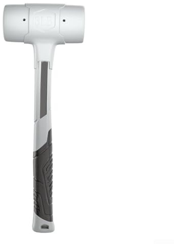 Honseadek Gummihammer für Fliesen und Bodennivellierung, nicht elastisch, geschmiedeter Kopf aus Karbonstahl mit Nylon-Oberfläche, robustes Dekorations-Installationswerkzeug, 0,5 P/1 P/2P/3P (3P)
