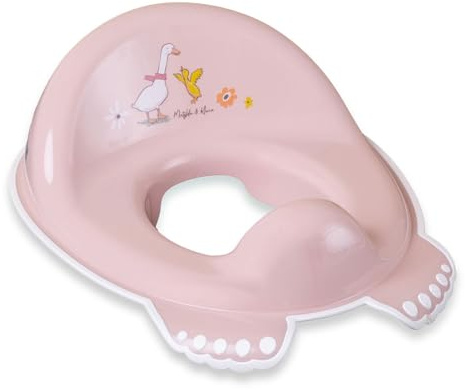 Kinder Toilettensitz mit Sitzpolsterung und Griffen! Toilettenaufsatz für Kinder ab 2 Jahre mit Anti-Rutsch Beschichtung. Toilet seat for kids.