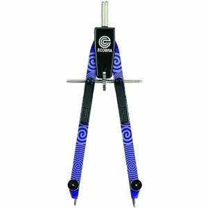 Ecobra 5 x Schnellverstell-Zirkel Serie Master lila/Silber
