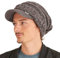 CHARM Mütze Schirm Visor Wintermütze - Herren Schildmütze Beanie Damen Schirmmütze Strick Mit Schild Mix Braun