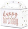 Unique 84942 Favor Containers | Glittery Rosegold | 6 Pcs 6Pcs, Rose Gold, Happy Birthday