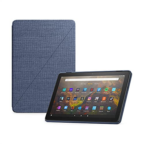 Custodia per tablet Amazon Fire HD 10 (compatibile solo con dispositivi di 11ª generazione, modello 2021), denim