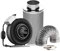 SunStream 4 Inch 203 CFM Inline Fan with Speed Controller, 4 Inch Carbon Filter and 25 Feet of 4 inch 100mm Ducting Combo for Grow Tent Ventilation