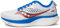 Saucony Herren Ride 17 Laufschuhe Neutralschuh Weiß - Blau 44
