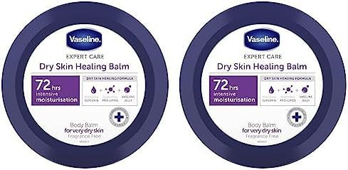 Vaseline Expert Care Dry Skin Healing Balm 250ml (Pack of 2)
