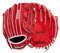 Wilson 2024 A450™ 27,9 cm Jugend Infield Baseballhandschuh – Rechtshänder, Rot/Weiß
