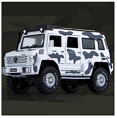Für: Druckguss-Autos für: Mercedes-Benz Unimog U5000, 1:28, Druckguss-Geländewagen, Sammlerstück