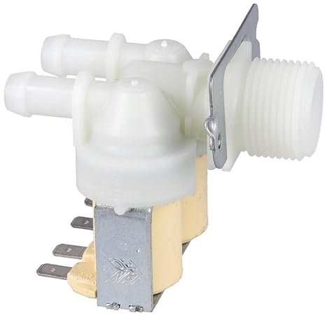 LUTH Premium Profi Parts Válvula solenoide 2 veces 180° 12 mmø compatible con LG 5220fr1251e para lavadora