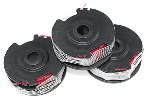 ICOOYO Bobine et Ligne pour MacAllister GT2836, GT3037, GTB2-600, MGTP430, MGT600, MGTP600, Ozito LTR-300, LTR-301, OZLT550WA, JCB LT32600F, Sovereign HG500B