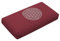 Yogistar Yogakissen - Klein - Blume des Lebens - Mit Kapok-Füllung Bordeaux Melange