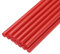 QUARKZMAN Mini Stick Colla a Caldo per Pistola Colla a Caldo 7mm x 200mm Rosso 12pz