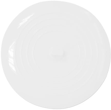 BBTISG Silikon Badewannenstopfen, 15cm Universeller Extra Großer Waschbeckenstöpsel Waschbecken Badewannen Ablaufabdeckung für Küchen, Badezimmer und Wäschereien (weiß)