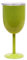 Osmond Copa de vino de acero inoxidable de doble capa color copa de vino de gran capacidad resistente copa de vino verde