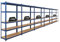 PROREGAL Mega Deal | 5X Schwerlastregal Ragnar | HxBxT 180x120x40cm | Fachlast 175kg | Blau | Garagenregal Kellerregal Werkstattregal Lagerregal Steckregal