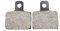 YFBH Bremsbeläge Motorrad-Scheibenbremsbeläge, Bremsen, Vordere Und Hintere Scheibenbremsbeläge Für SHERCO 290 Trials 2.9 2T AJP Caliper 2006-2011 2010 2009 2008 2007(Carbon Heck)
