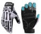 TRIWONDER Fahrradhandschuhe Warme Winterhandschuhe rutschfeste und Winddichte Halloween Touchscreenhandschuhe Sporthandschuhe Laufhandschuhe für Männer Frauen Kinder (Bunt reflektierend, M)
