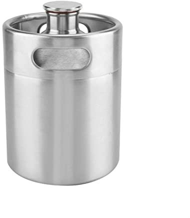 Heimbrausystem 2L/4L/5L Bierfass Hält Doppelgriffe Für Heimwerker Camping Abendessen Werkzeuge Bier Zapfanlage(2L)