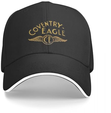 HFGAASSH Baseballmütze Coventry Eagle Aufkleber Trucker Hut Wanderhut Golf Pferd Hut Damen Hüte Herren Urlaub Sport Geschenke
