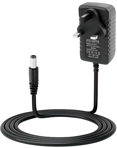 DC 5V 2A Power Supply Adapter Universal AC 100-240V 50 60Hz to DC 5V Switching Converter Plug 5.5mm x 2.5mm for LED Strip Lights, CCTV Cameras, Routers, Speakers, Small Electronics 1M Cable(2A, 10W)