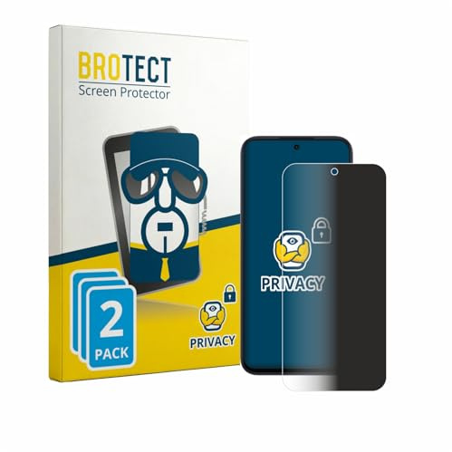 BROTECT 2 Stück Anti-Spy Blickschutzfolie für Oppo A6k Privacy Screen Protector [Displayschutz-Folie, Sichtschutz, Blaulichtfilter]