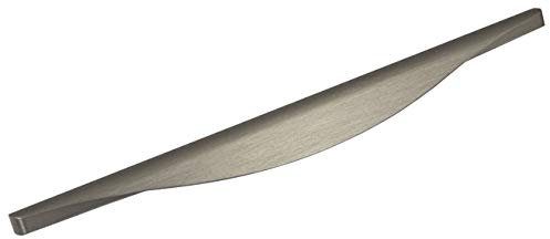 Gedotec Schrankgriff Aluminium Möbelgriff Vintage Griffleiste Edelstahl gebürstet - VIDO | Schubladengriff Küche zum Schrauben | Küchengriff für Schranktür | 1 Stück - Design Profilgriff BA 192 mm