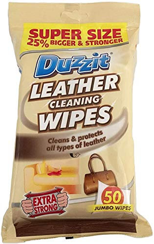 Duzzit 3 x Leather Cleaning Wipes