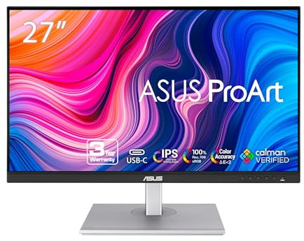 ProArt PA278CV pantalla para PC 68,6 cm (27) 2560 x 1440 Pixeles Quad HD LED Negro
