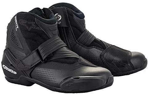 Alpinestars Stella SMX-1 R V2 Vented Scarpe da moto da donna (Black,42)