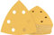 Bosch 50x EXPERT C470 Schleifblatt (für Farbe auf Holz, Hartholz, Ø 93x93 mm, Körnung 40, Professional Zubehör Deltaschleifer)