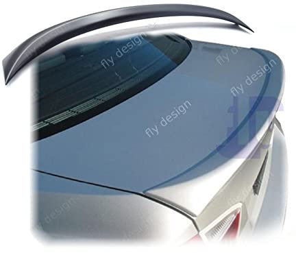 FLY DESIGN 70057 Heckspoiler passend für BMW E90 3er, Heckflügel, Spoilerlippe für Auto Tuning, in OEM-Still, ABS Kunststoff, Unlackiert