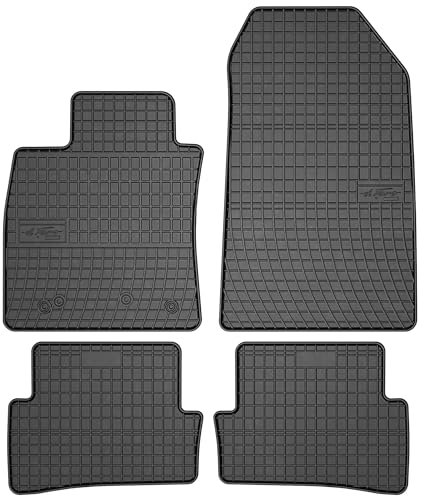 MOTOS Gummimatten Auto Fussmatte passend für Renault Clio IV 2012-2020 Verbessern Sie Ihren Reisekomfort mit Antirutschmatte Auto- Allwetter fußmatten Auto, Schutz vor Verschmutzung