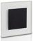 trendlights24 Escala S1 Wandeinbauleuchte Schwarz 230V LED ca. 1,3 Watt IP20 Warmweiß 3000k Wandleuchte Treppenbeleuchtung Treppenleuchte