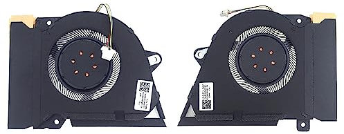 New Replacement Cooling Fans for ASUS ROG Zephyrus G14 GA401I GA401IV GA401IH GA401IH-BR7N2BL Laptop Series P/N:13NR03F0AP0101 DFSCK22105182H FMBB 13NR03F0AP0301 DFSCK22115181H FMBC 12V 1A Fan