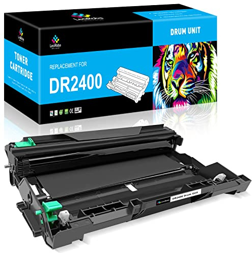 LeciRoba DR2400 Drum Unit for Brother HL-L2310D L2350DN L2350DW L2370DN L2375DW , MFC-L2710DN L2710DW L2715DW L2730DW L2750DW L2770DW ,DCP-L2510D L2530DW L2535DW L2537DW L2550DN L2550DW (1-Pack)
