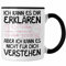 Trendation - Mathe Lehrer Student Geschenk Tasse Lustiger Spruch Geschenkidee für Mathe Geeks Kaffeetasse Becher (Schwarz)