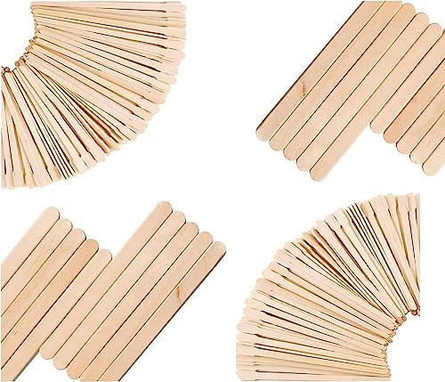 250pcs Spatules à Cires,Spatules Épilation en Bois,Spatule Cire Chaude,Spatule Application Cire Chaude, Spatule Jetable, Bâtonnets en Bois,Bâtons De Cire Baton Epilatoire Jetable,Bâton Epilation Cire