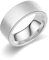 Ayoiow Ring Edelstahl Herren 8mm Mattierte Finshed Silber Ehering