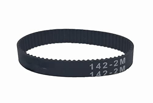 HTD 2M geschlossener Zahnriemen, geschlossener Gummi-Zahnriemen, Breite 4/6/10/15 mm, Länge 118 120 126 130 136 142 158 mm, Antriebszahnriemen (Farbe : 5mm, Größe : 2M-142mm)