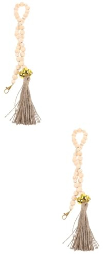 SUPVOX 2pcs Dog Doorbell for Training Hanging Pet Doorbell Beads Easy to Install Interactive Communication Device for Dogs to Go outside