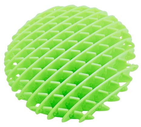 alldoro 60357 Fidget Worm - trendiges Sensorik-Spielzeug aus Kunststoff, Anti-Stress Wurm für Kinder und Erwachsene, Glow