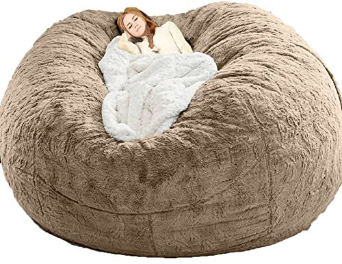 Riesiger Sitzsack für Erwachsene – Kuscheliges Wohnzimmersofa – Füllung nicht im Lieferumfang enthalten – gemütliche Loungemöbel zum Entspannen