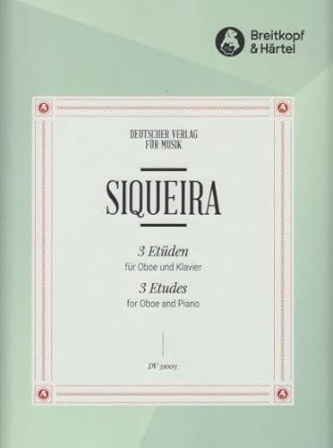 3 Etüden für Oboe und Klavier (DV 31003)