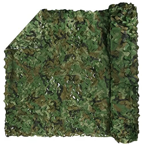 Filet De Camouflage Voile D'ombrage Camouflage Militaire, Treillis Toile Camouflage de Pergola de Camping de Chasse 1.5/2/2.5/3/4/5/6/8/10m Déco Terrasse Voiture Réseau Pare-Soleil(1.5x2.50m)