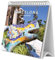 Grupo Erik Kalender 2025 Tischkalender Barcelona Kalender 2025 Familienplaner Tischkalender 2025 zum Aufstellen 20 x 17 cm Jahreskalender 2025, Mehrfarbig