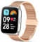RenSheng Compatible avec Redmi Watch 3 Active - Bracelet en Acier Inoxydable, Beau Bracelet en Métal de Remplacement Durable et Étanche