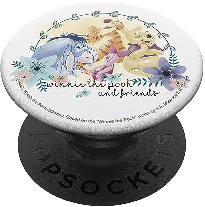 Disney Winnie the Pooh Winnie And Friends Laughing PopSockets Adhesive PopGrip