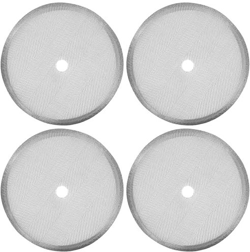 LICQIC 4 Pcs French Press Replacement Cafetiere Filter Mesh Screen, 2.75 Inch Coffee Filter, for 12oz/350ml Coffee and Tea Makers