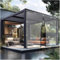 Rideaux De Bâche Clairs,Panneaux Latéraux De Bâche Transparents,Rideaux De Bâche Extérieur 0,3mm,Panneaux Latéraux De Bâche Pvc Pour Pergola Carport Terrasse,Bâche Imperméable,WxH-4.5x2.5m/14.8*8.2ft