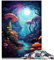 Puzzle 1000 Teile für Erwachsene, Pilz-Puzzle, Wanddekoration, 26 x 38cm, Kunstwerk, Geschenk für Teenager ab 14 Jahren