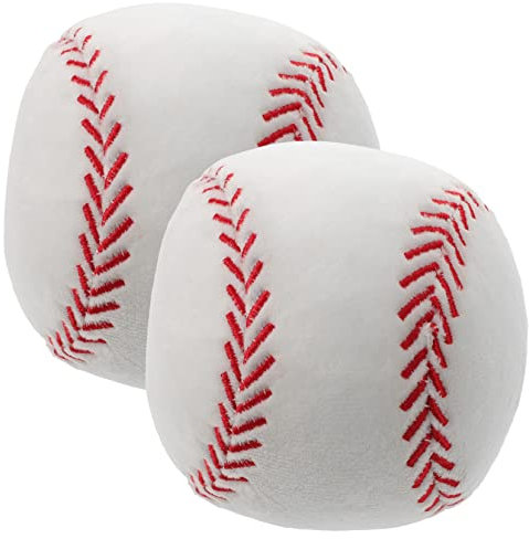 BESPORTBLE 2Stücke Plüsch Baseball Kissen Realistisches Baseball Kissen Für Softball Dekoration Für Sportliebhaber Und Fans
